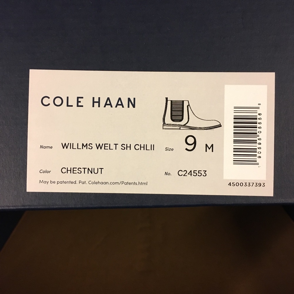 Cole Hann Men's Williams Welt Chelsea boots - Picture 5 of 6
